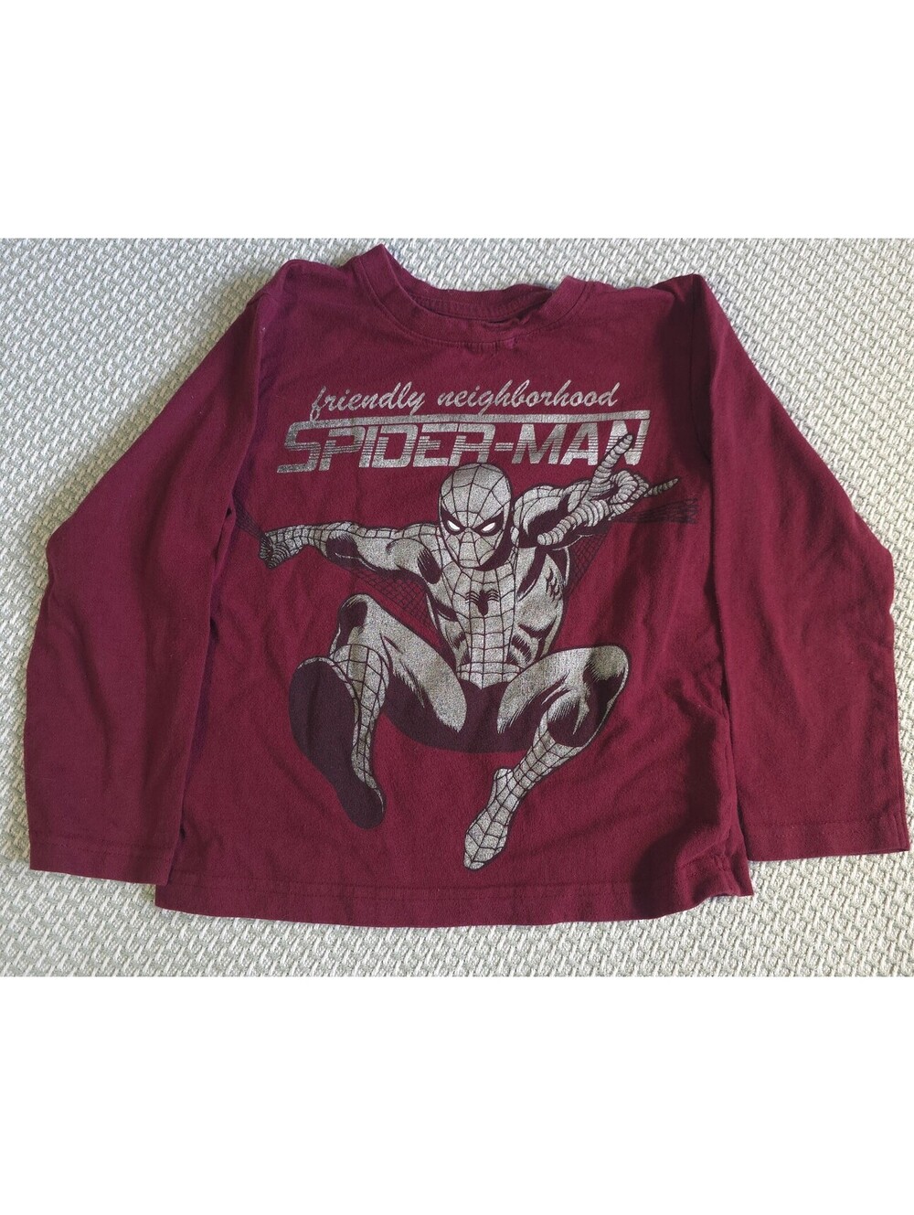 Boys size 5 friendly Spider-Man long sleeve t-shirt/ Marvel